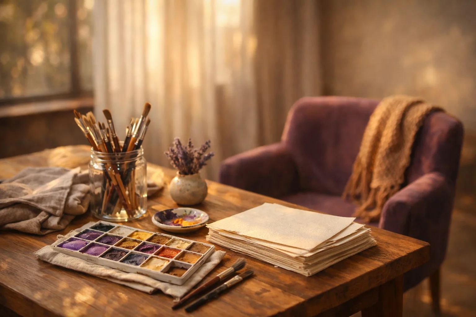 טיפול באמנות, יצירה ככלי לריפוי רגשי במרחב חם של מנורי בבנימינה