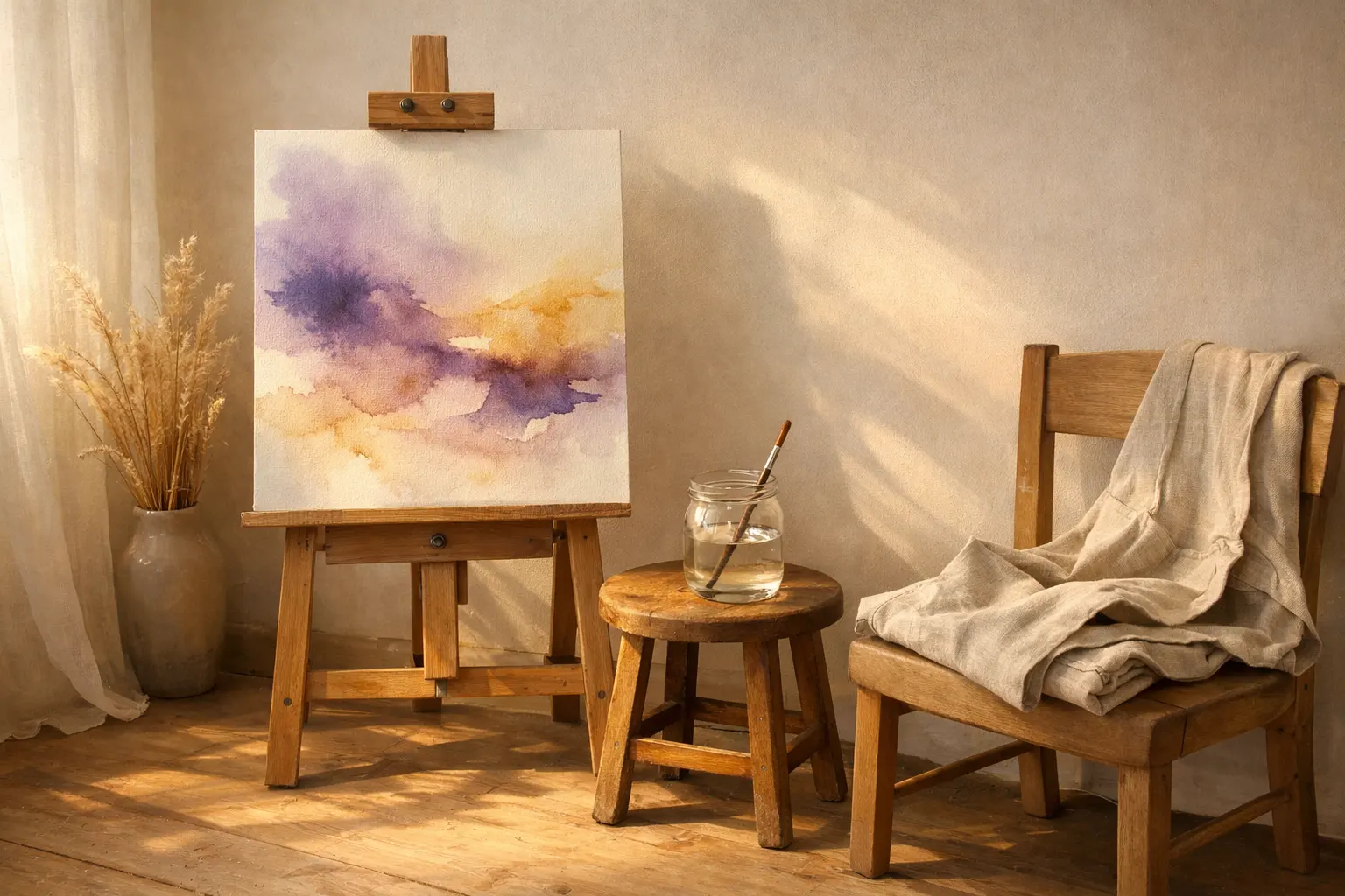 תהליך יצירה טיפולי באומנות, מרחב בטוח לביטוי רגשי